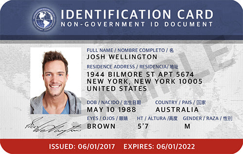 Non Government ID Card
